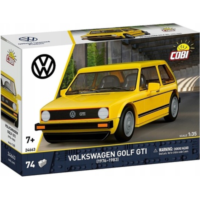 Cobi 24663 Volkswagen Golf GTI, 1:35, 74 k