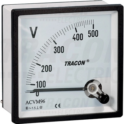 Tracon 72x72mm 0-250V ACVM72-250