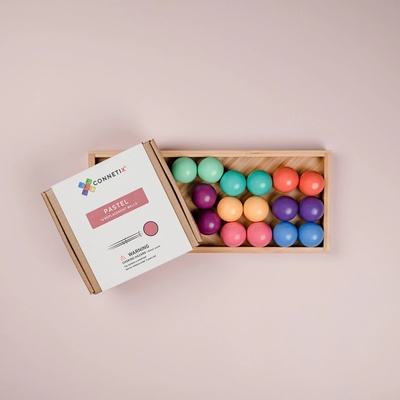 Connetix Pastel Ball Pack 16 náhradních kuliček