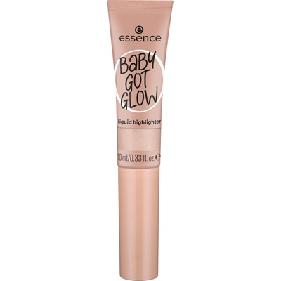 Essence Baby Got Glow Liquid Highlighter Rozjasňovač 10 Sassy In Silk 10 ml