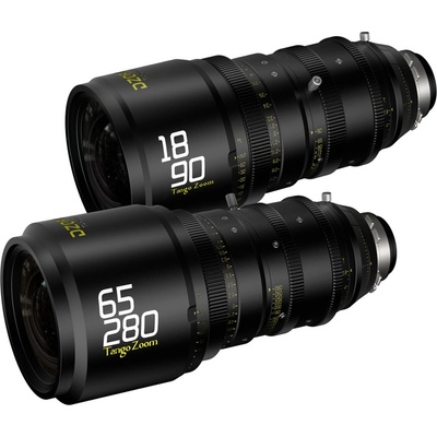 DZO Optics DZOFILM Tango 18–90 / 65–280 mm T2.9–4 cine zoom sada, metrické značení (bez serva)