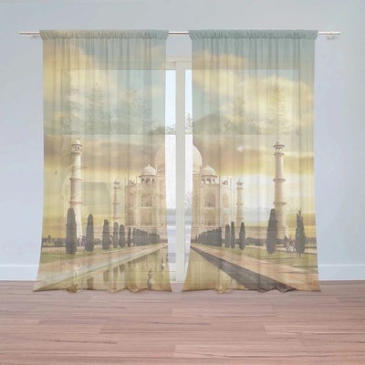 Záclony Taj Mahal: 2 ks - 150x250 cm - Sablio – Hledejceny.cz