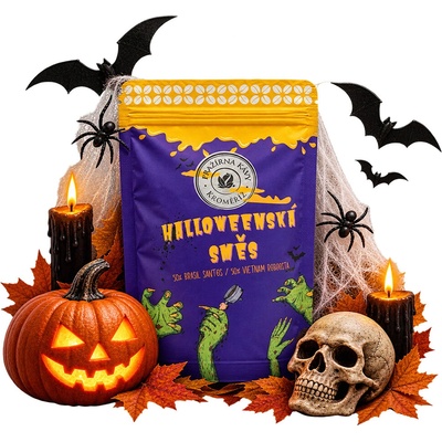 Káva Kroměříž Halloweenská směs mletí filtr 250 g