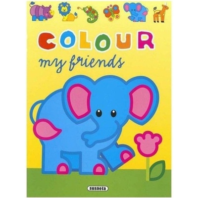 Colour my friends - Elephant