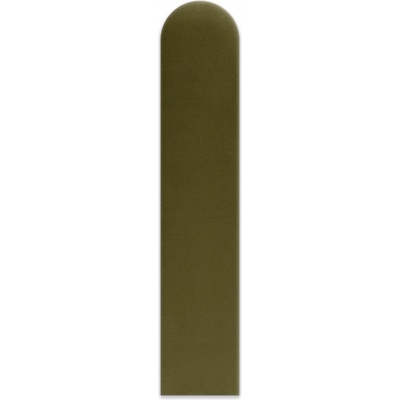 Čalouněný nástěnný panel různé rozměry x šířka 20 cm khaki oblouk MyBestHome Rozměr: 20x60 cm