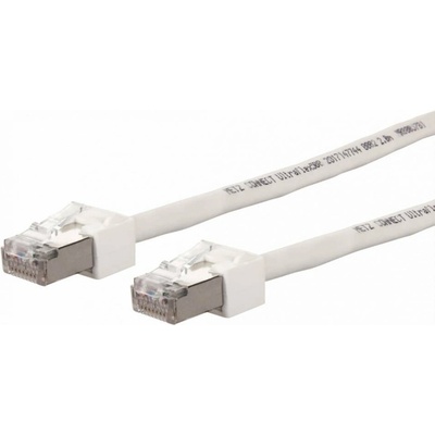 Metz Connect 13084U5088-E S/FTP patch, kat. 6, Ultraflex500, 5m, bílý