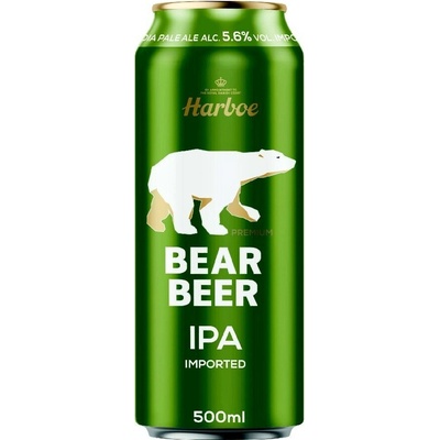 Harboe Bear Beer IPA 5,6% 0,5 l (plech)