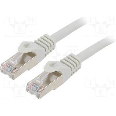 Gembird PP6A-LSZHCU-15M Patch, RJ45, cat. 6A, SFTP, LSZH, 15m, šedý