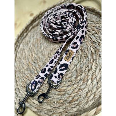 Obojky Andy Přepínací vodítko Leopard