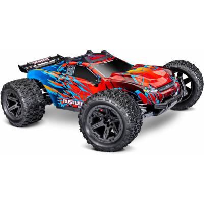 Traxxas Rustler 4 × 4 1:10 VX3 RTR červené