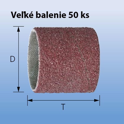 Pferd 42213104 | Brúsny pás Korund A - veľké balenie GSB 10040 A K 40
