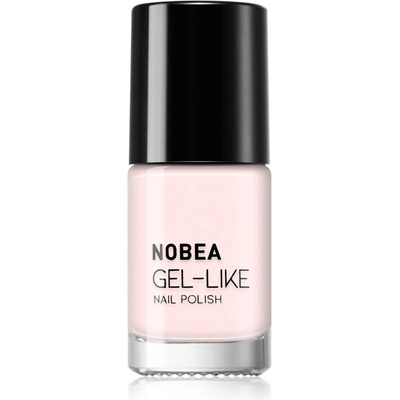 NOBEA Day-to-Day Gel-like Nail Polish lak na nechty s gélovým efektom odtieň Antique white #N63 6 ml