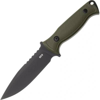 MKM Delta N690 Black, OD Green G10, kydex sheath MK DL-GODB