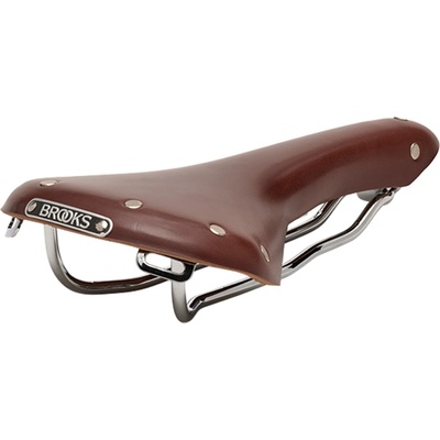 Brooks England Brooks Sedlo Swallow B15, kůže Hnědá
