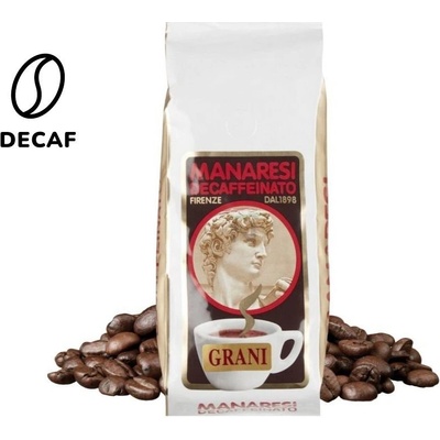 Manaresi Decaffeinato zrnková 250 g