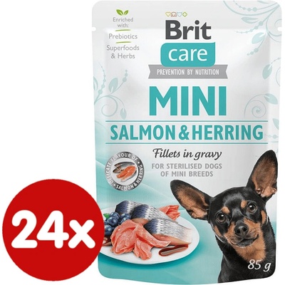 Brit Care Mini Salmon & Herring 24 x 85 g