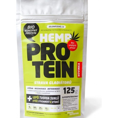 Zelená země Konopný proteín BIO 125 g