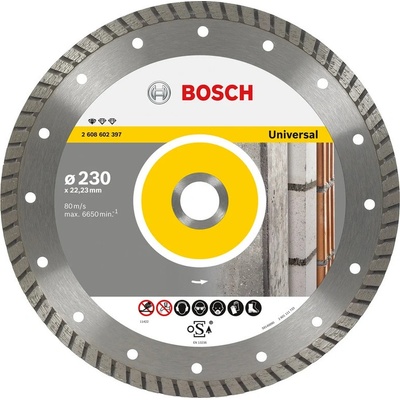 Bosch Diamantový kotúč 230 mm, Standard for Universal Turbo (2608602397)
