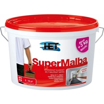Het Supermalba malířská barva, 15+3 kg