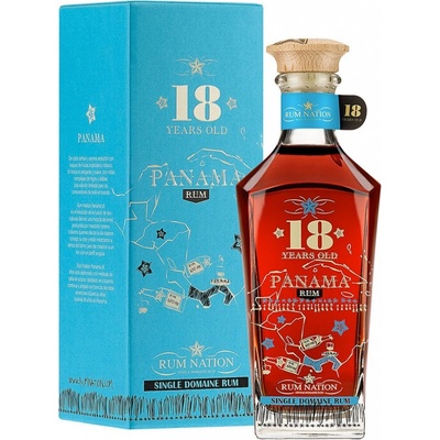 Rum Nation Panama 18y 40% 0,7 l (holá láhev)