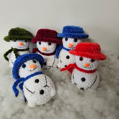 Sada na hačkovanie snehulak 12 cm