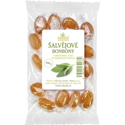 Grešík Šalviové cukríky 100 g