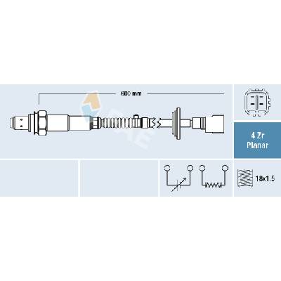 Lambda sonda FAE 77780