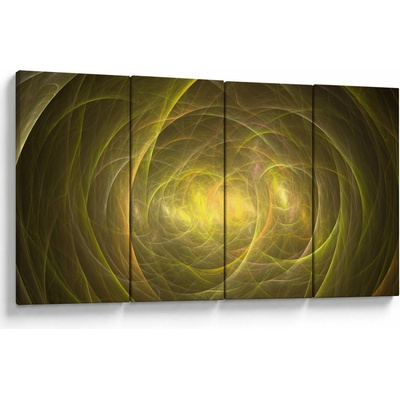 Moderní abstraktní obraz, Čtyřdílný 160x80 cm