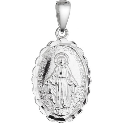 Pavona Stříbrný přívěsek madailonek Madonka 64090