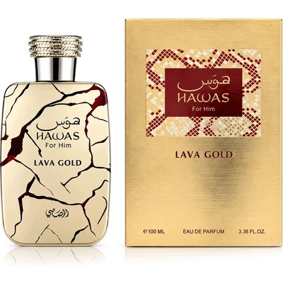 Rasasi Hawas Lava Gold parfumovaná voda pánska 100 ml
