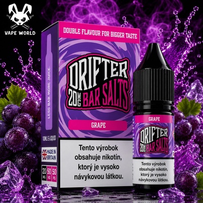 Juice Sauz Drifter Bar Salts Grape 10 ml 20 mg
