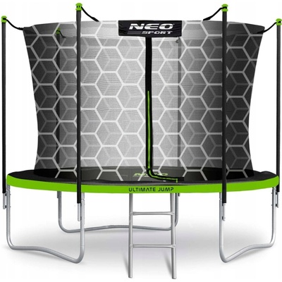 Neo-Sport 252 cm + vnitřní ochranná síť + žebřík
