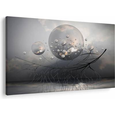 Obraz abstraktních koulí, jednodílný 150x100 cm