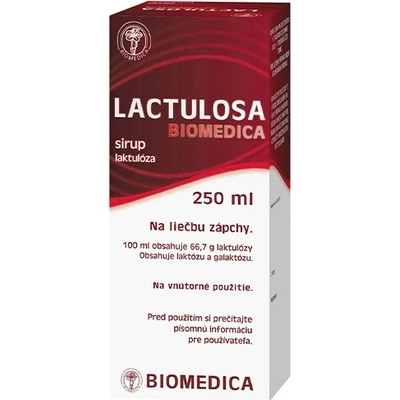 Lactulosa Biomedica sir.1 x 250 ml 50%