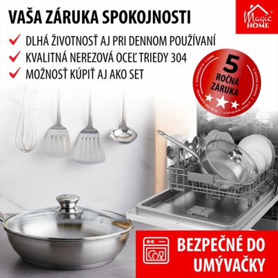 Panvica MagicHome Chloe 20 cm 1,5 l nerez