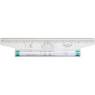 Linex pravítko RR1000 30 cm valivé