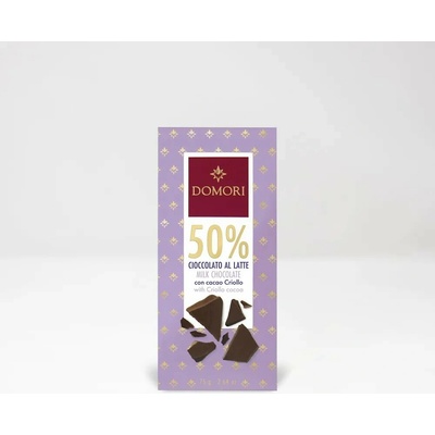 Domori Anthology 50% mliečna čokoláda s kakaom Criollo 75 g