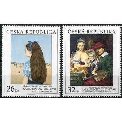 Česká pošta (2012) č. 746 + 749 ** - Česká republika - Umění 2012