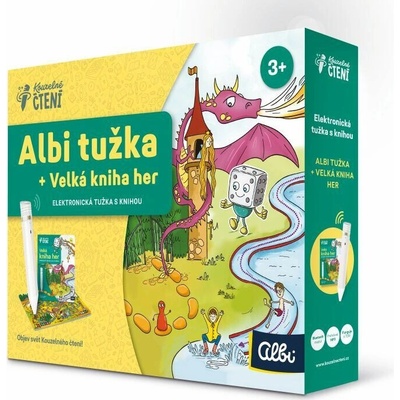 Albi Kouzelné čtení Albi tužka 2.0 a Velká kniha her CZ – Hledejceny.cz