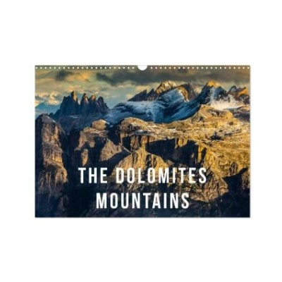 The Dolomites Mountains Wall DIN A3 landscape, CALVENDO 12 Month Wall 2026