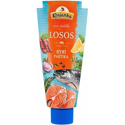Krajanka Naše paštika losos jemná rybí 120 g