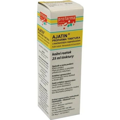 Ajatin Profar.tinkt.+mech.rozp.tct.25 ml