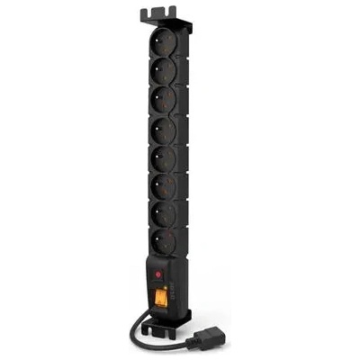 Acar 19" napájecí panel S8/3m 8x230V-3m IEC320 C14 96082 – Hledejceny.cz