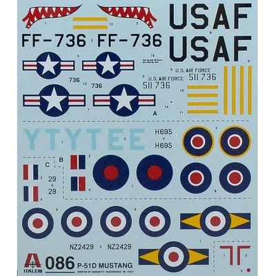 Italeri F 51D MUSTANG 1:72 – Hledejceny.cz