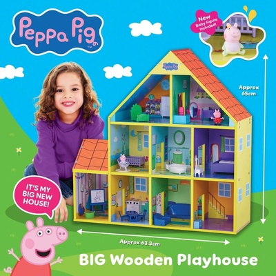 Hasbro Prasátko Peppa Dřevěný domeček Peppa a Evie – Hledejceny.cz
