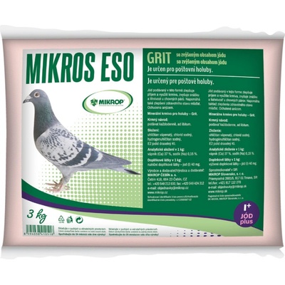 MIKROS ESO grit s jódom 3 kg