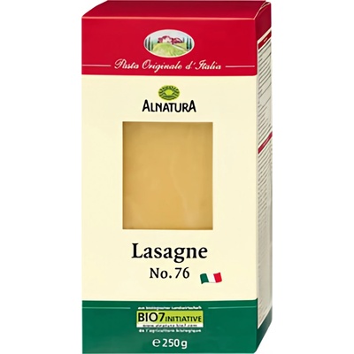 Alnatura Bio Lasagne lazaně semolinové těstoviny 250 g