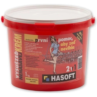 Hasoft STENUSUŠ KRÉM 1 kg - Prvá pomoc pre vlhkú stenu
