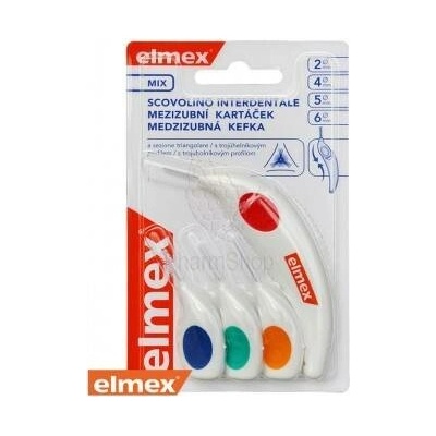 Elmex medzizubní kartáčky MIX 2–4,5–6 mm 4 ks – Hledejceny.cz
