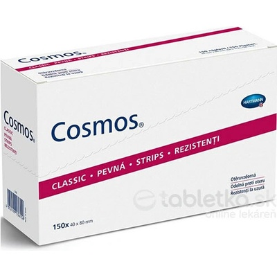 Cosmos Pevné náplasti Strips 40x80mm 50x3 ks (150 ks)